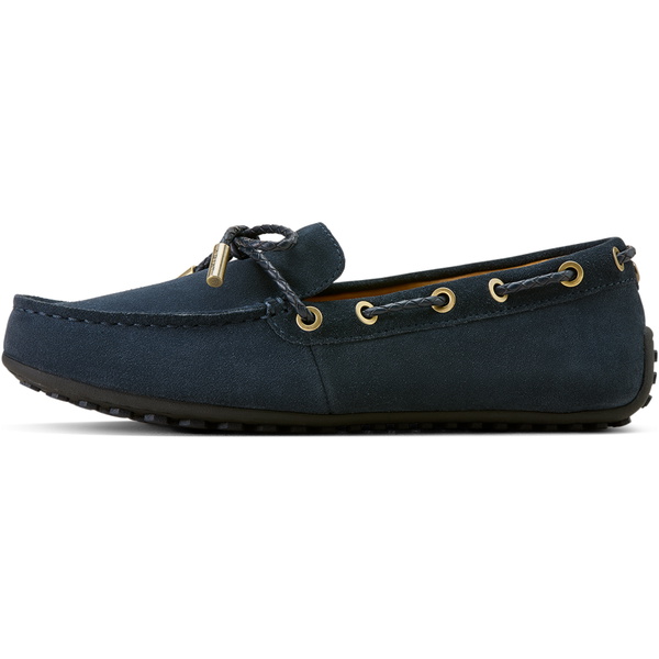 2026 Ariat Womens Margot Driving Moccasion Shoe 10074230 - Navy Suede
